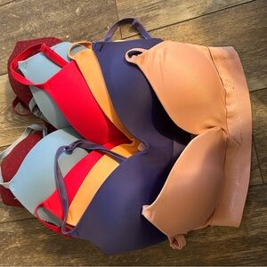 PINK Victoria's Secret Multi-Color Bra Set